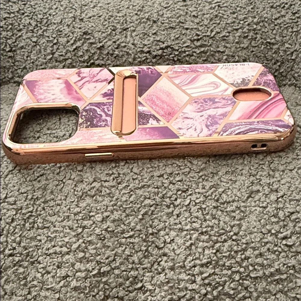Pink Geometric Phone Case